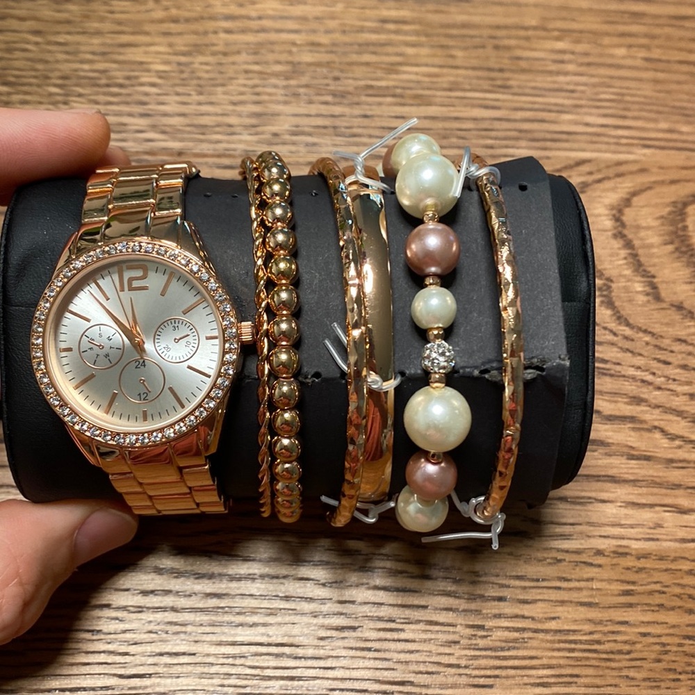 Folio Gold Watch Set